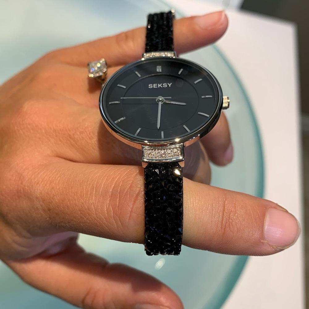 Swarovski crystal watch